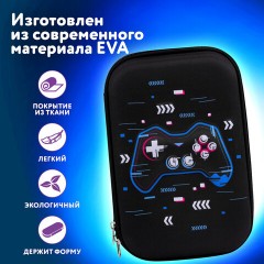 Пенал ЮНЛАНДИЯ большой, 1 отделение, 1 откидная планка, карман, полиэстер/EVA, 22х15х5 см, "Lucky gamer", 273196 Пенал ЮНЛАНДИЯ большой, 1 отделение, 1 откидная планка, карман, полиэстер/EVA, 22х15х5 см, "Lucky gamer", 273196 - фото 10