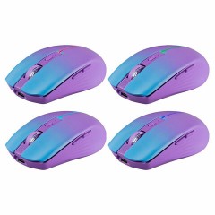 Мышь беспроводная бесшумная DEFENDER Mystery MM-301 LED, 5 кнопок + колесо-кнопка, фиолетовая, 52301 Мышь беспроводная бесшумная DEFENDER Mystery MM-301 LED, 5 кнопок + колесо-кнопка, фиолетовая, 52301 - фото 6