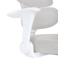 Кресло детское с поясничной поддержкой BRABIX KIDS "MG-225", сетка/ткань TW, серое, 533318 - фото 11