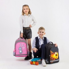 Рюкзак ПИФАГОР SCHOOL, 1 отделение, 3 кармана, "Adorable bunny", 38x28х14 см, 270654 Рюкзак ПИФАГОР SCHOOL, 1 отделение, 3 кармана, "Adorable bunny", 38x28х14 см, 270654 - фото 8