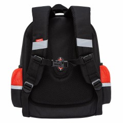 Ранец GRIZZLY анатомическая спинка, с бейджем, для мальчиков, RACER, 36х28х20 см, RAz-487-12/1 - фото 3