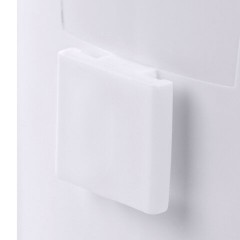 Ершик для унитаза силиконовый (плоский) + щеточка, напольный / настенное крепление, LAIMA, 700561 - фото 8