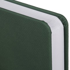 Ежедневник датированный 2026, А5, 138x213 мм, BRAUBERG "Control", под кожу, держатель для ручки, зеленый, 117123 - фото 3