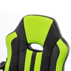 Кресло компьютерное BRABIX "Stripe GM-202", экокожа, черное/зеленое, 532511 Кресло компьютерное BRABIX "Stripe GM-202", экокожа, черное/зеленое, 532511 - фото 7