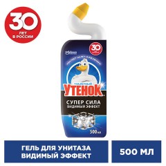 Средство для сантехники УТЕНОК Супер Сила Видимый Эффект 500мл. - фото 2
