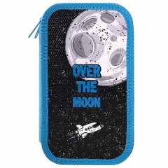 Пенал ЮНЛАНДИЯ, 2 отделения, ламинированный картон, 19х11 см, "Space smile", 270890 Пенал ЮНЛАНДИЯ, 2 отделения, ламинированный картон, 19х11 см, "Space smile", 270890 - фото 2