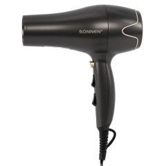 Фен для волос SONNEN HD-2281, 2200 Вт, турмалиновая ионизация, 3 температуры, холодный обдув, 454696 - фото 4