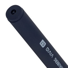 Ручки шариковые с грипом BRAUBERG "VIVID", НАБОР 3 ШТУКИ, СИНИЕ, SOFT TOUCH покрытие, узел 0,7 мм, линия письма 0,35 мм, 144401 - фото 9