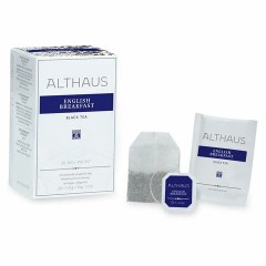 Чай ALTHAUS "English Breakfast" черный, 20 пакетиков в конвертах по 1,75 г, ГЕРМАНИЯ, TALTHB-DP0028 Чай ALTHAUS "English Breakfast" черный, 20 пакетиков в конвертах по 1,75 г, ГЕРМАНИЯ, TALTHB-DP0028 - фото 3