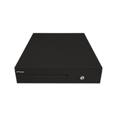 Ящик денежный электромеханический CD-405-B, 405x420x92 мм, ЧЕРНЫЙ, VITRANA (ВИТРАНА), 291409 - фото 2