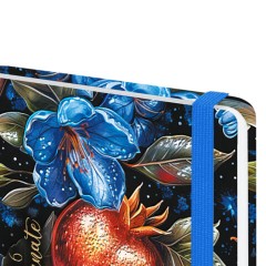 Еженедельник датированный 2026 с резинкой 171х93 мм, BRAUBERG, твердый, УФ-ЛАК, 64 л., "Гранат", 117351 - фото 4