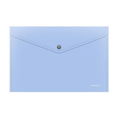 Папка-конверт с кнопкой ERICH KRAUSE "Matt Pastel Bloom", А4, до 120 л, непрозрачная, ассорти, 0,18 мм, 61141 Папка-конверт с кнопкой ERICH KRAUSE "Matt Pastel Bloom", А4, до 120 л, непрозрачная, ассорти, 0,18 мм, 61141 - фото 3