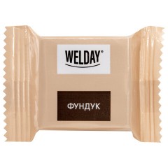 Шоколад порционный WELDAY (ВЭЛДЭЙ), ассорти 6 вкусов, 810 г (54 плитки по 15 г), пакет, 622409 - фото 4
