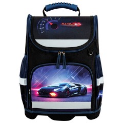 Ранец ЮНЛАНДИЯ WISE, 1 отделение, 3 кармана, устойчивое дно, "Street power", 37x29х15 см, 272071 Ранец ЮНЛАНДИЯ WISE, 1 отделение, 3 кармана, устойчивое дно, "Street power", 37x29х15 см, 272071 - фото 2