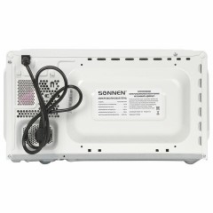 Микроволновая печь SONNEN MW2070B-6MW, 20 л, 700 Вт, таймер, механическое управление, белая, 454651 Микроволновая печь SONNEN MW2070B-6MW, 20 л, 700 Вт, таймер, механическое управление, белая, 454651 - фото 7
