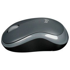 Мышь беспроводная LOGITECH M185, 2 кнопки + 1 колесо-кнопка, оптическая, черно-серая, 910-002238 - фото 3