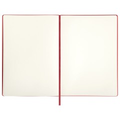 Скетчбук, слоновая кость 140 г/м2 210х297 мм, 80 л., КОЖЗАМ, резинка, BRAUBERG ART CLASSIC, красный, 113199 Скетчбук, слоновая кость 140 г/м2 210х297 мм, 80 л., КОЖЗАМ, резинка, BRAUBERG ART CLASSIC, красный, 113199 - фото 2