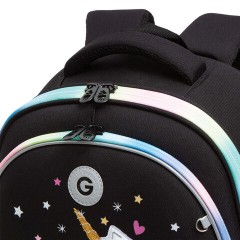 Ранец GRIZZLY анатомическая спинка, c брелоком, для девочек, RAINBOW CAT, 36х28х20 см, RAz-486-2/1 Ранец GRIZZLY анатомическая спинка, c брелоком, для девочек, RAINBOW CAT, 36х28х20 см, RAz-486-2/1 - фото 11