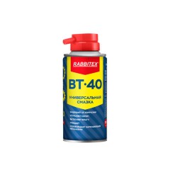 Смазка универсальная проникающая BT-40 (аналог WD-40) 100 мл, аэрозоль с трубочкой, RABBITEX (РАББИТЕКС), 700295 - фото 8