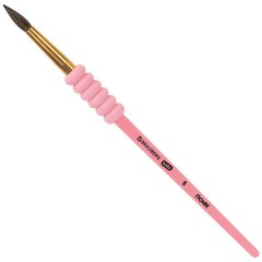 Кисти c EVA-вставкой ПОНИ набор 5 шт. (круглые №1, 2, 3, 4, 5), блистер, BRAUBERG KIDS, 201092 - фото 2