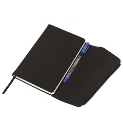 Ежедневник датированный 2026, А5, 145х213 мм, BRAUBERG "Jacket", под кожу, клапан, держатель, черный, 117399 - фото 4