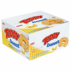 Кекс TODAY "Donut" со вкусом банана, ТУРЦИЯ, 24 штуки по 40 г в шоу-боксе, 1369 Кекс TODAY "Donut" со вкусом банана, ТУРЦИЯ, 24 штуки по 40 г в шоу-боксе, 1369 - фото 3