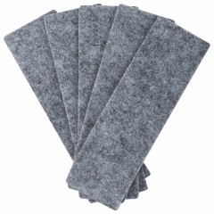 Стиратель магнитный для доски (45х145 мм) + 5 сменных салфеток, BRAUBERG "Standard", цвет белый, 238792 - фото 7