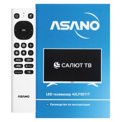 Телевизор ASANO 43LF5011T, 43" (108 см), 1920x1080, FHD, 16:9, Салют ТВ, Wi-Fi, белый - фото 10