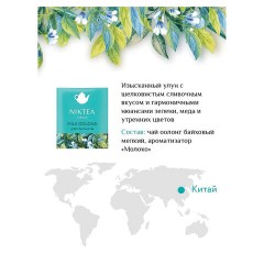 Чай NIKTEA "Ассорти Брайт" 5 вкусов, 25 пакетиков в конвертах, TALTHA-DP0062 Чай NIKTEA "Ассорти Брайт" 5 вкусов, 25 пакетиков в конвертах, TALTHA-DP0062 - фото 6