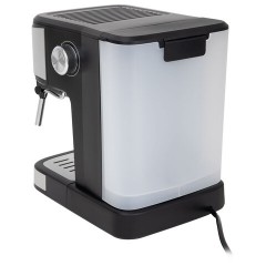 Кофеварка рожковая ручной капучинатор SONNEN CM8501, 1100 Вт, 1,5 л, 15 бар, черная/серебро, 456335 - фото 5