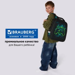 Ранец BRAUBERG FIT, 2 отделения, "Неоновый геймпад", объемный дизайн, 38х27х14 см, 274385 - фото 22