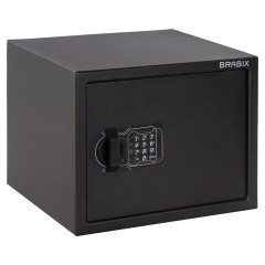 Сейф мебельный BRABIX "SF-280EL", 280х350х300 мм, электронный замок, черный, 291149, S103BR212414 - фото 2