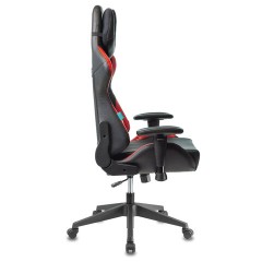 Кресло компьютерное Zombie VIKING 5 AERO, 2 подушки, экокожа, черное/красное, 1216368 Кресло компьютерное Zombie VIKING 5 AERO, 2 подушки, экокожа, черное/красное, 1216368 - фото 4