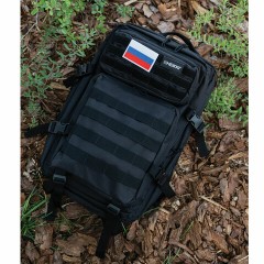 Рюкзак HEIKKI STRATEGY (ХЕЙКИ) тактический, 2 отделения, система Молле, черный, 46х30х20 см, 272584 Рюкзак HEIKKI STRATEGY (ХЕЙКИ) тактический, 2 отделения, система Молле, черный, 46х30х20 см, 272584 - фото 12