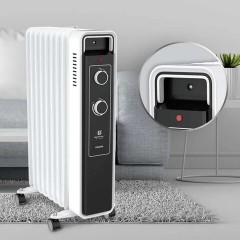 Обогреватель масляный ROYAL CLIMA ROR-PR9-2000M, 2000 Вт, 9 секций, белый - фото 5