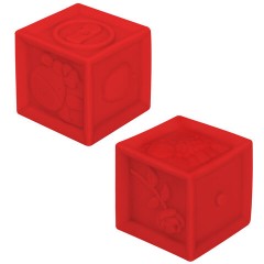 Тактильные кубики, сенсорные, ЭКО 12 штук, BAMBOX BABY (БАМБОКС БЭБИ), 665900 - фото 4