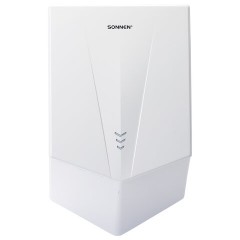 Сушилка для рук ВЫСОКОСКОРОСТНАЯ SONNEN K2022B, 1300 Вт, 150 м/с, IPX1, 72 дБ, белая, пластиковый корпус, 607192 - фото 3