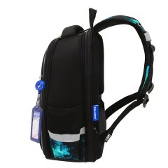 Ранец BRAUBERG FIT, 2 отделения, "Неоновый геймпад", объемный дизайн, 38х27х14 см, 274385 - фото 4