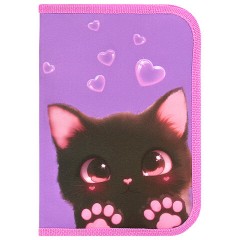 Пенал BRAUBERG, 1 отделение, 2 откидные планки, полиэстер, 21х14 см, "Paw prints", 273526 Пенал BRAUBERG, 1 отделение, 2 откидные планки, полиэстер, 21х14 см, "Paw prints", 273526 - фото 2