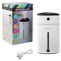 Увлажнитель воздуха ERGOLUX ELX-HUM01-C01, объем бака 1 л, 5 Вт, подсветка, белый Увлажнитель воздуха ERGOLUX ELX-HUM01-C01, объем бака 1 л, 5 Вт, подсветка, белый - фото 12