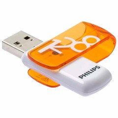 Флеш-диск 128 GB PHILIPS VIVID, разъем USB 2.0, желтый, FM12FD05B/97 Флеш-диск 128 GB PHILIPS VIVID, разъем USB 2.0, желтый, FM12FD05B/97 - фото 2