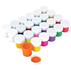 Гуашь BRAUBERG "ЗАМОК" 24 цвета по 20 мл, 192687 - фото 2