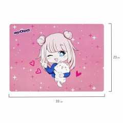 Настольное покрытие ЮНЛАНДИЯ, А4+, пластик, 33x23 см, "Anime pals", 272371 Настольное покрытие ЮНЛАНДИЯ, А4+, пластик, 33x23 см, "Anime pals", 272371 - фото 6
