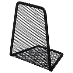 Держатель (ограничитель) подставка для книг BRAUBERG "Germanium Mesh", КОМПЛЕКТ 2 штуки, металл, 237977 - фото 2