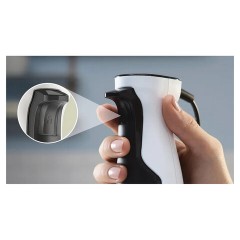 Блендер погружной BOSCH MSM4W210, 600 Вт, 1 скорость, 1 насадка, стакан, белый - фото 3