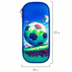 Пенал ЮНЛАНДИЯ, 1 отделение, карман, полиэстер/EVA, 22х10х5 см, "Football match", 273191 Пенал ЮНЛАНДИЯ, 1 отделение, карман, полиэстер/EVA, 22х10х5 см, "Football match", 273191 - фото 7