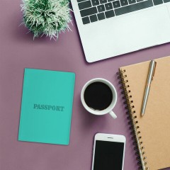 Обложка для паспорта, мягкий полиуретан, "PASSPORT", цвет "тиффани", STAFF, 238404 Обложка для паспорта, мягкий полиуретан, "PASSPORT", цвет "тиффани", STAFF, 238404 - фото 9