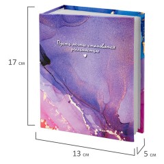Фотоальбом BRAUBERG "Dreamy marble" на 100 фото 10х15 см, твердая обложка, 391437 - фото 10