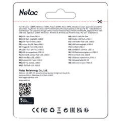 Флеш-диск 128 GB NETAC U185, USB 2.0, белый, NT03U185N-128G-20WH Флеш-диск 128 GB NETAC U185, USB 2.0, белый, NT03U185N-128G-20WH - фото 6