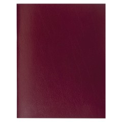 Тетрадь бумвинил, А4, 96 л., скоба, офсет №1, клетка, STAFF, БОРДОВЫЙ, 403420 - фото 2